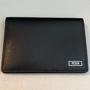 Mens Tumi card case wallet